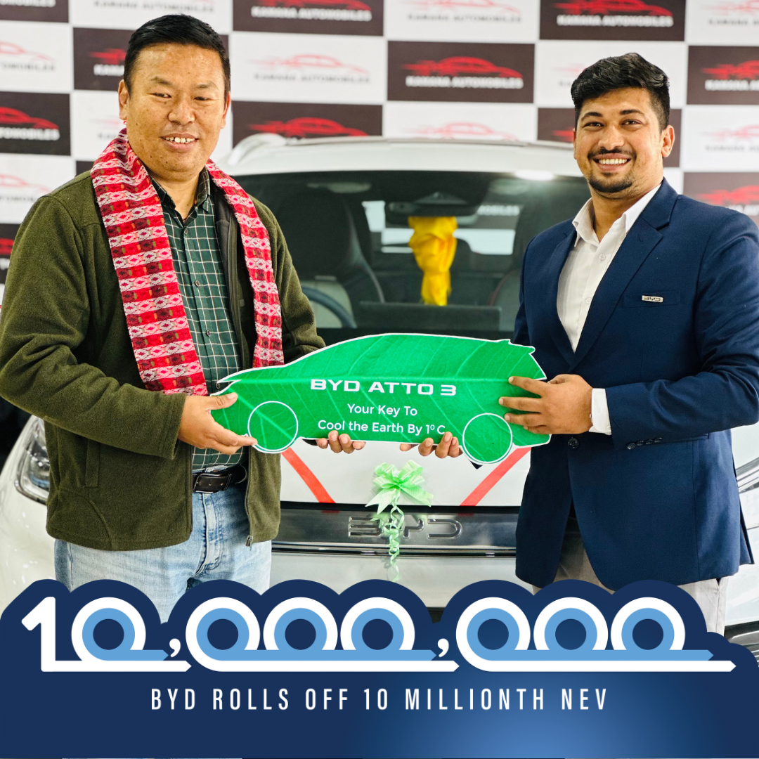 Cimex Inc. Celebrates 100 Units Deliveries Across Nepal on BYD’s 30th Anniversary and Global Milestone of 10 Million NEVs Roll - off