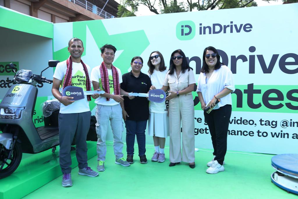 inDrive awards EV scooty to winners of Your Pace training program