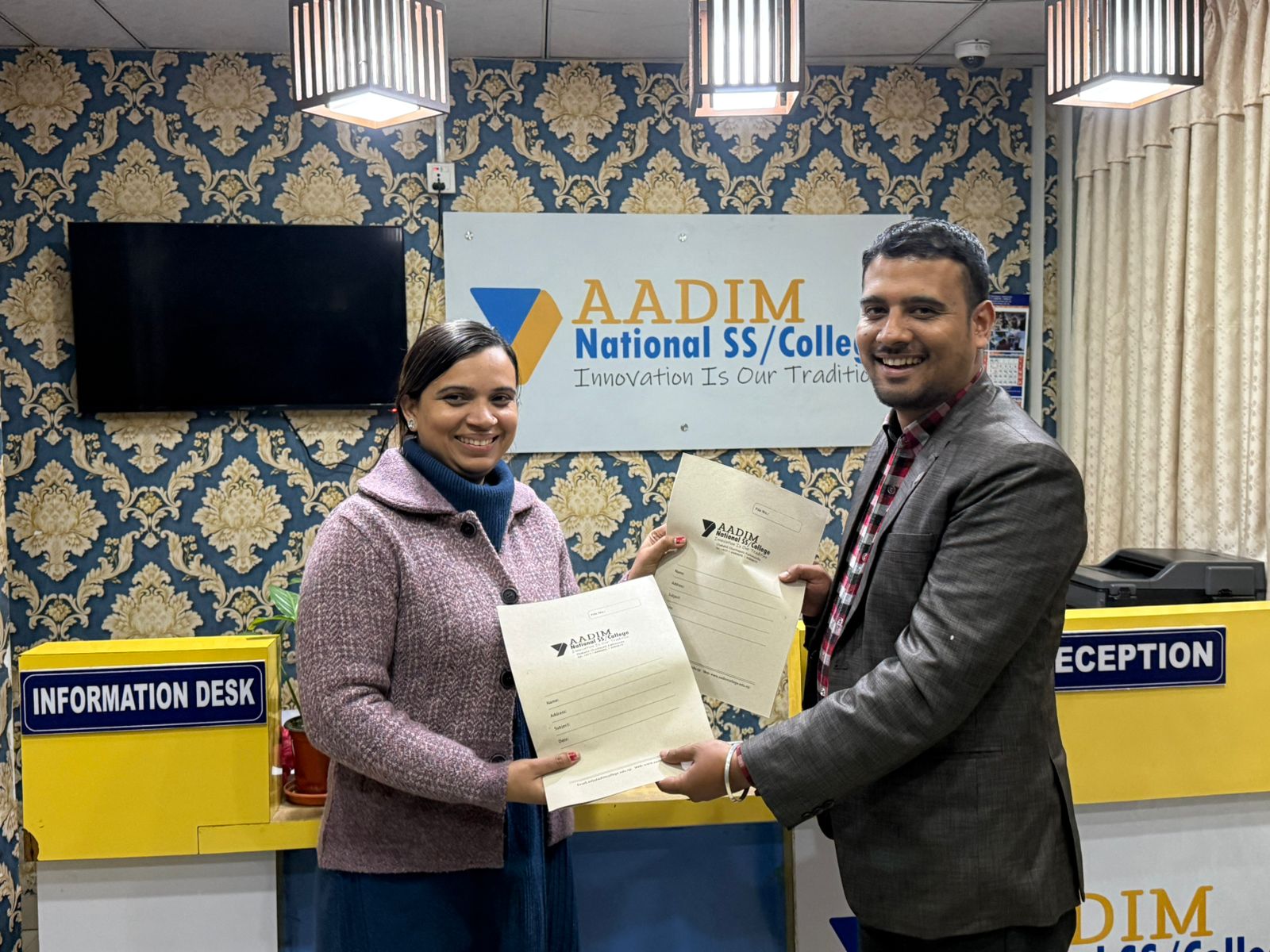 DIT Solution Partners with Aadim National College for IT Training, Internships, and Job Placements