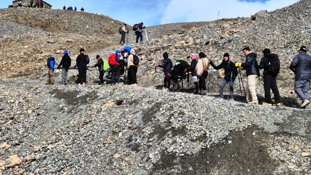 Israeli Trekkers, Including 34 Differently-Abled People, Successfully Completed Annapurna Circuit Trek