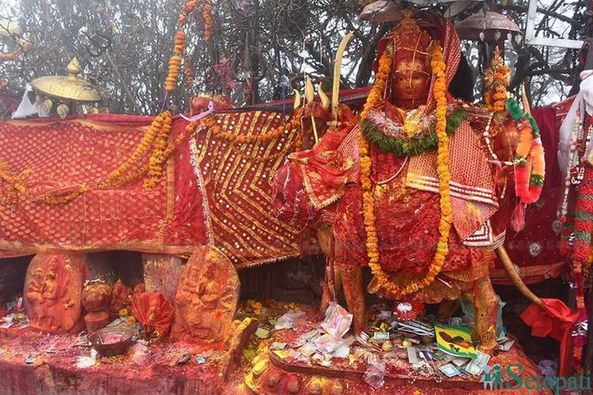 पाथीभरा मन्दिरमा सङ्कलन भएका पुराना घण्टी बिक्री प्रक्रिया स्थगित