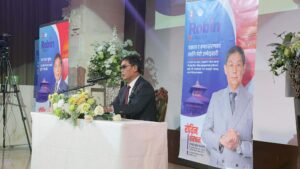 एनआरएनए अध्यक्षमा रोबिन शेरचनको उम्मेदवारी घोषणा