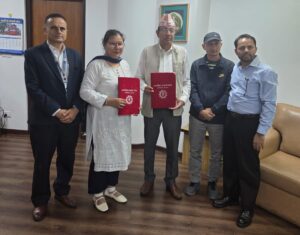 नागरिक लगानी कोष र तामाकोशी गाउँपालिकाबीच नागरिक पेन्सन योजना सञ्चालन सम्झौता