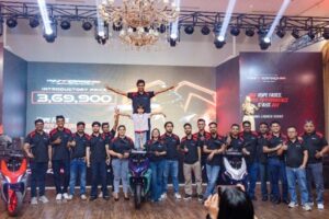 टीभीएसले सार्वजनिक गर्‍यो नेपालकै पहिलो १५० सीसी हाइपर स्पोटर्स स्कुटर ‘एनटर्क १५०’