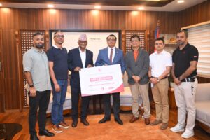 एफवानसफ्ट ग्रुपद्वारा बाढीपीडितका लागि एक करोड ३५ लाख रुपैयाँ सहयोग